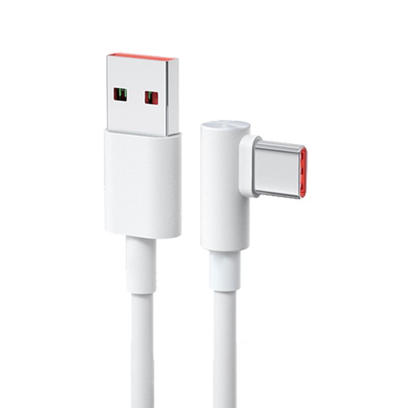 샤오미 정품 USB 초고속 충전기, 미 12, 11, 포코 X5, X4 프로, 레드미 노트 8, 9, 10, 11, 90 도 C타입 충전 케이블, 120W, 6A