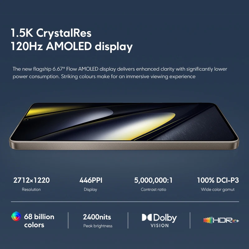 POCO F6 Smartphone Globale Version Snapdragon ® 8s Gen 3 90 W Turboladegerät 5000 mAh Akku