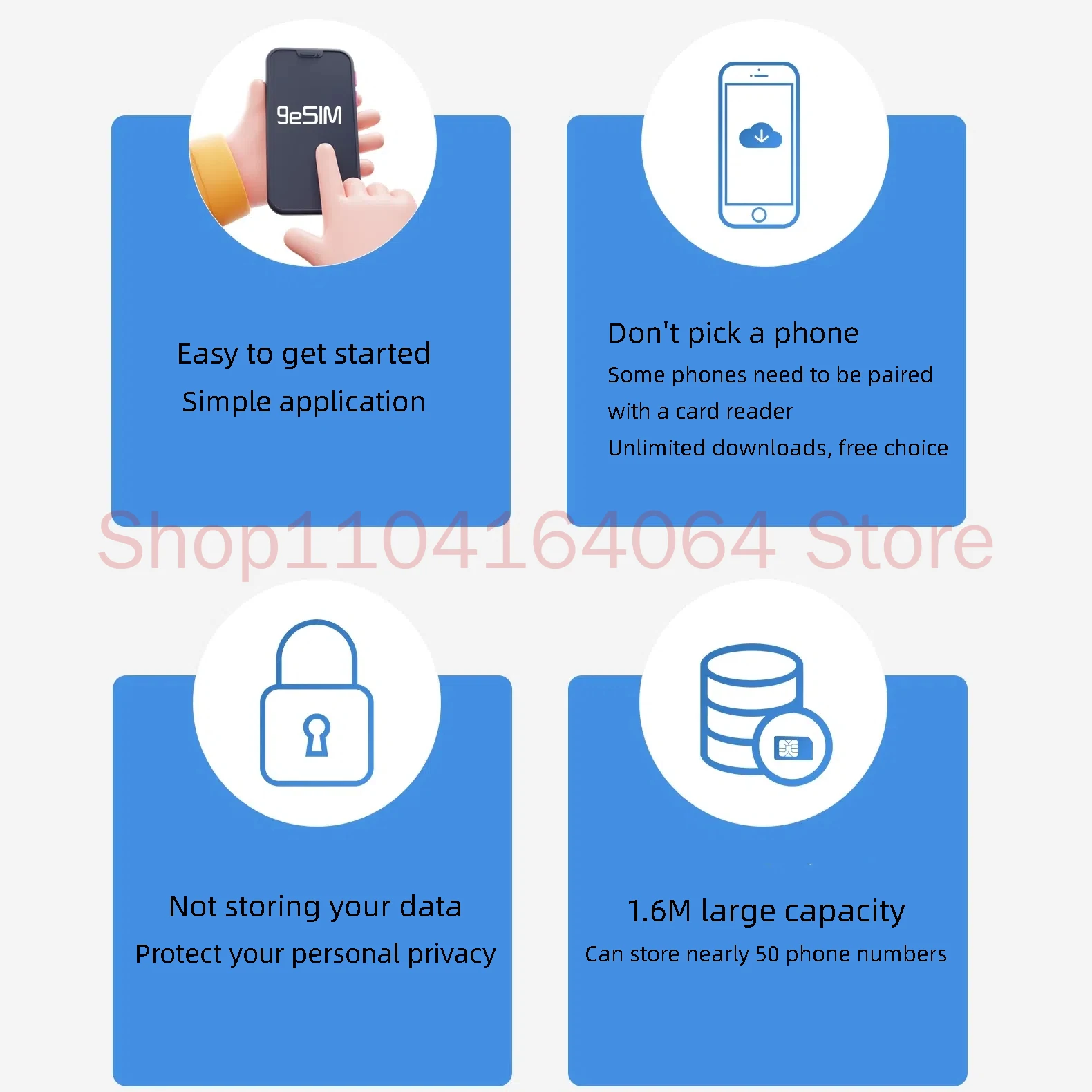 Lector de tarjetas de escritura eSIM a SIM, versión avanzada, 5ber, versión V2, 9esim