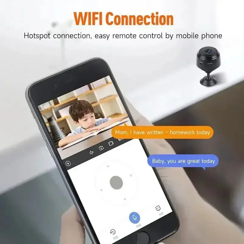 Wifi Smart Monitor A9 HD  Web Video Home Safety Wireless Security Surveillance Cameras