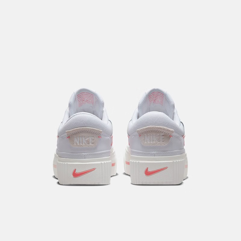 Zapatillas deportivas NIKE COURT LEGACY LIFT para mujer, zapatos informales con suela gruesa, zapatos retro de moda con aumento