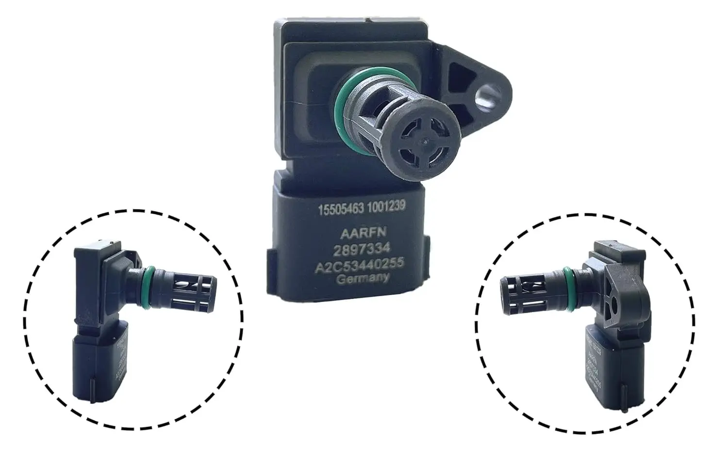 2897334   Sensor de temperatura de presión del colector de admisión para motor Cummins M11 ISC ISL ISM ISX ISB 4921324 2872784   RP RP- mostrar título original 32270001