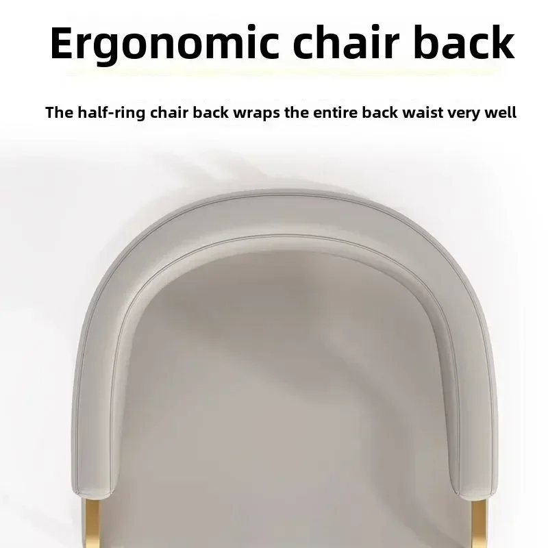 Móveis de quarto móveis nórdicos estilo simples cadeira de jantar cadeira de chá de alta qualidade recepção, mahjong, sofá manicure, cadeira de maquiagem