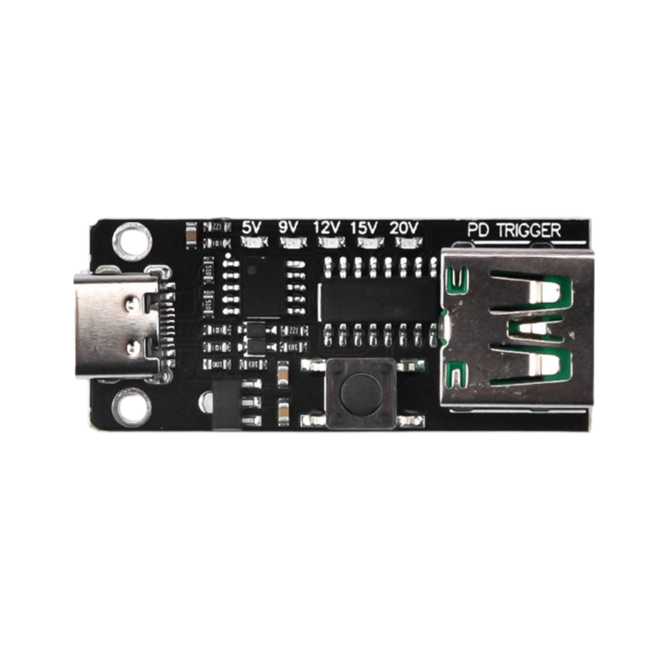 100W 5A USB Typ-C QC Decoy Trigger Board 5V 9V 12V 15V 20V Ausgang PD 2,0 3,0 Trigger Adapter Kabel Verbindung Polling Detektor