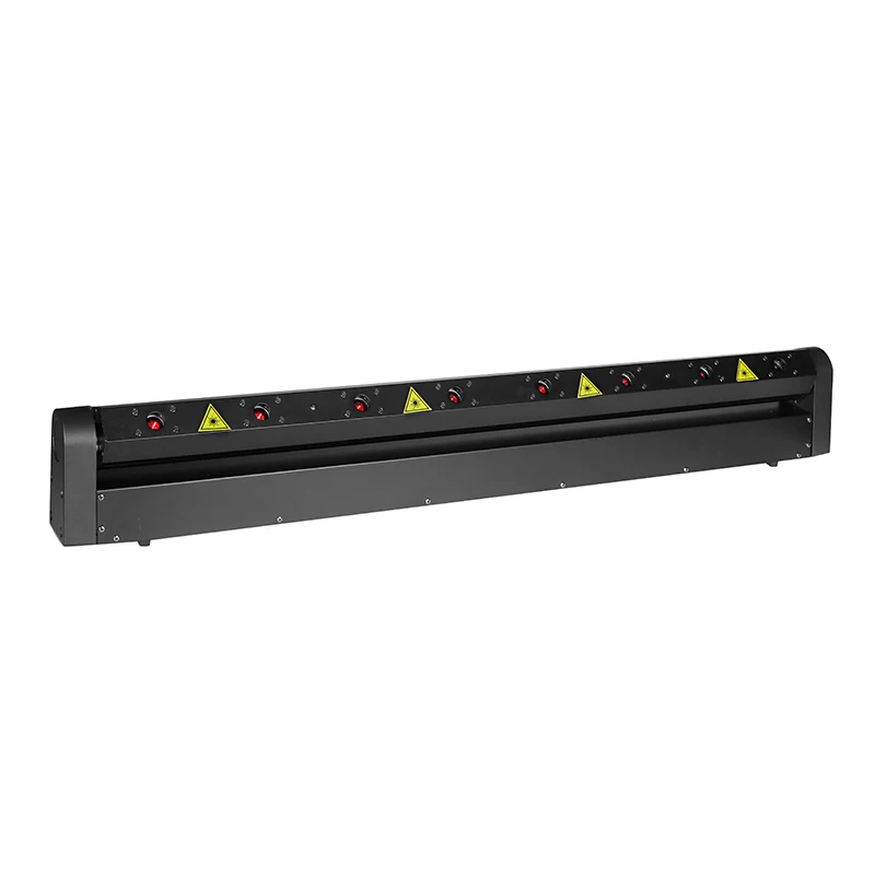 Lumière laser à tête mobile à 8 yeux, faisceau mobile, lumière de scène, barre DMX, KTV Chang, 500MW