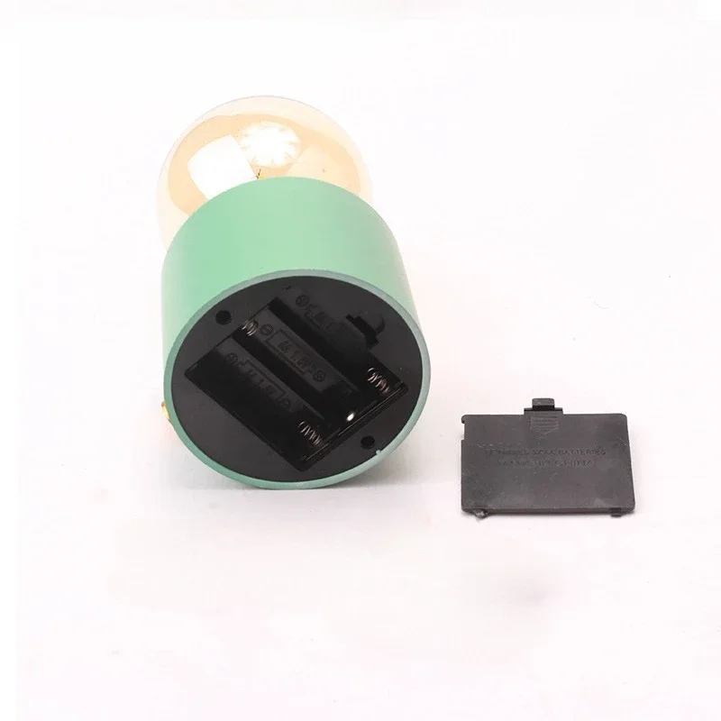 Retro Glühbirne Nachtlicht Schlafzimmer Schlaflicht Desktop Atmosphäre Ornamente Batteriebetrieben