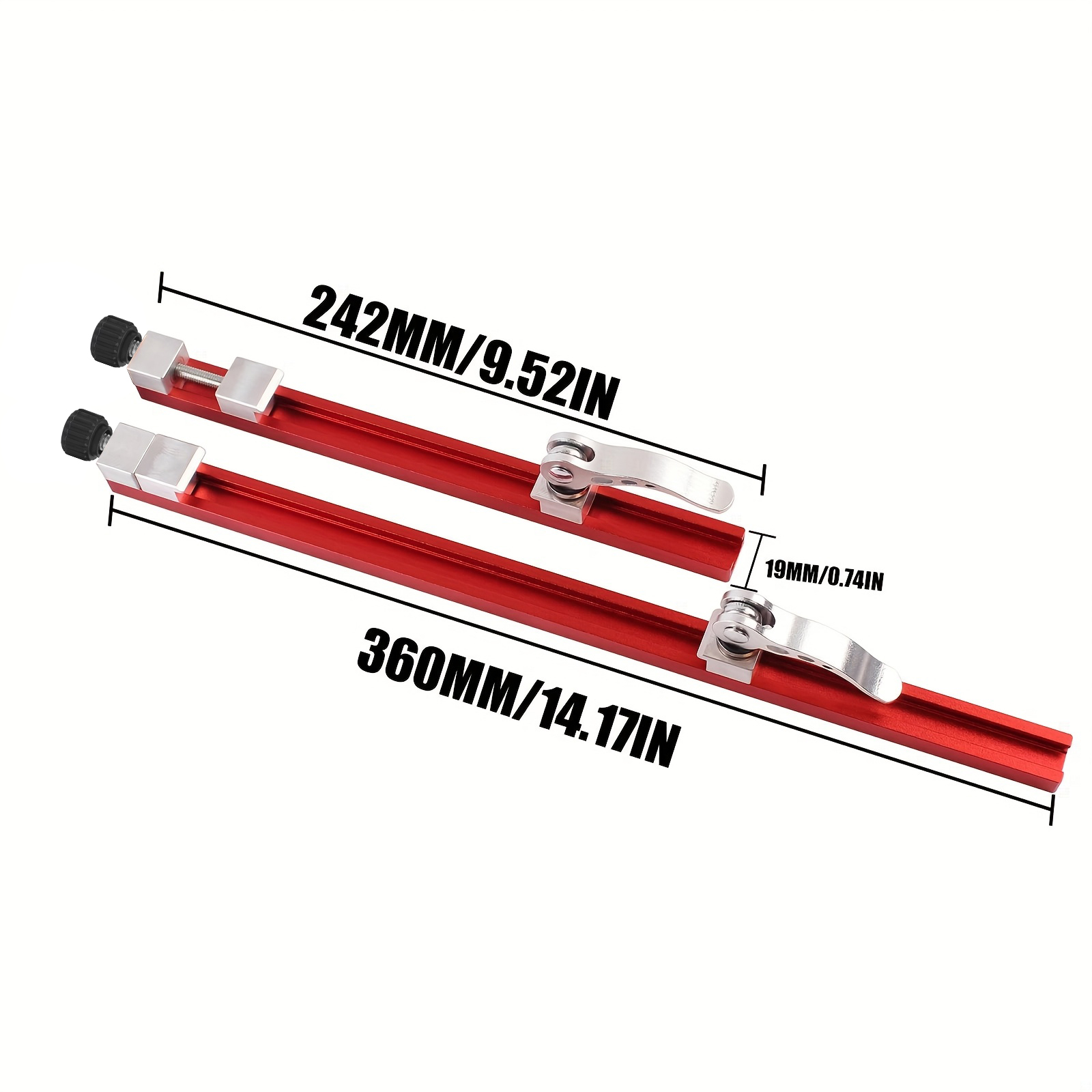 1Pc Circular Saw Guide Rail, Precision Adjustable Cutting Machine Base Guide for Woodworking, Cutting Guide Cutting and Milling