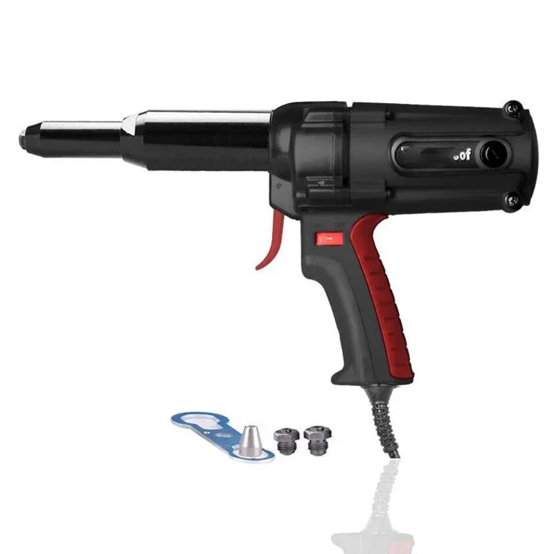 TAC-700 Enhanced ไฟฟ้า Rivet Gun 220 v/600 w แบบพกพามือถือไฟฟ้าโลดโผน 6.4 มม.ตาบอด Rivet Gun เครื่องมือ