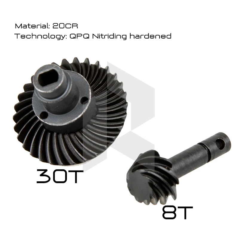 Roda gigi poros gandar Portal Overdrive keras RhinoRC baru 2024 untuk as roda Offset Capra Axles CNC Kit Upgrade penuh
