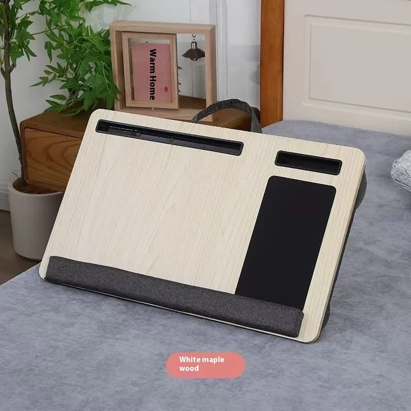 Laptop Desk for Bedside, Portable Computer Stand for Students Dormitory, Small Table for Bed, Laptop Desk for Bed