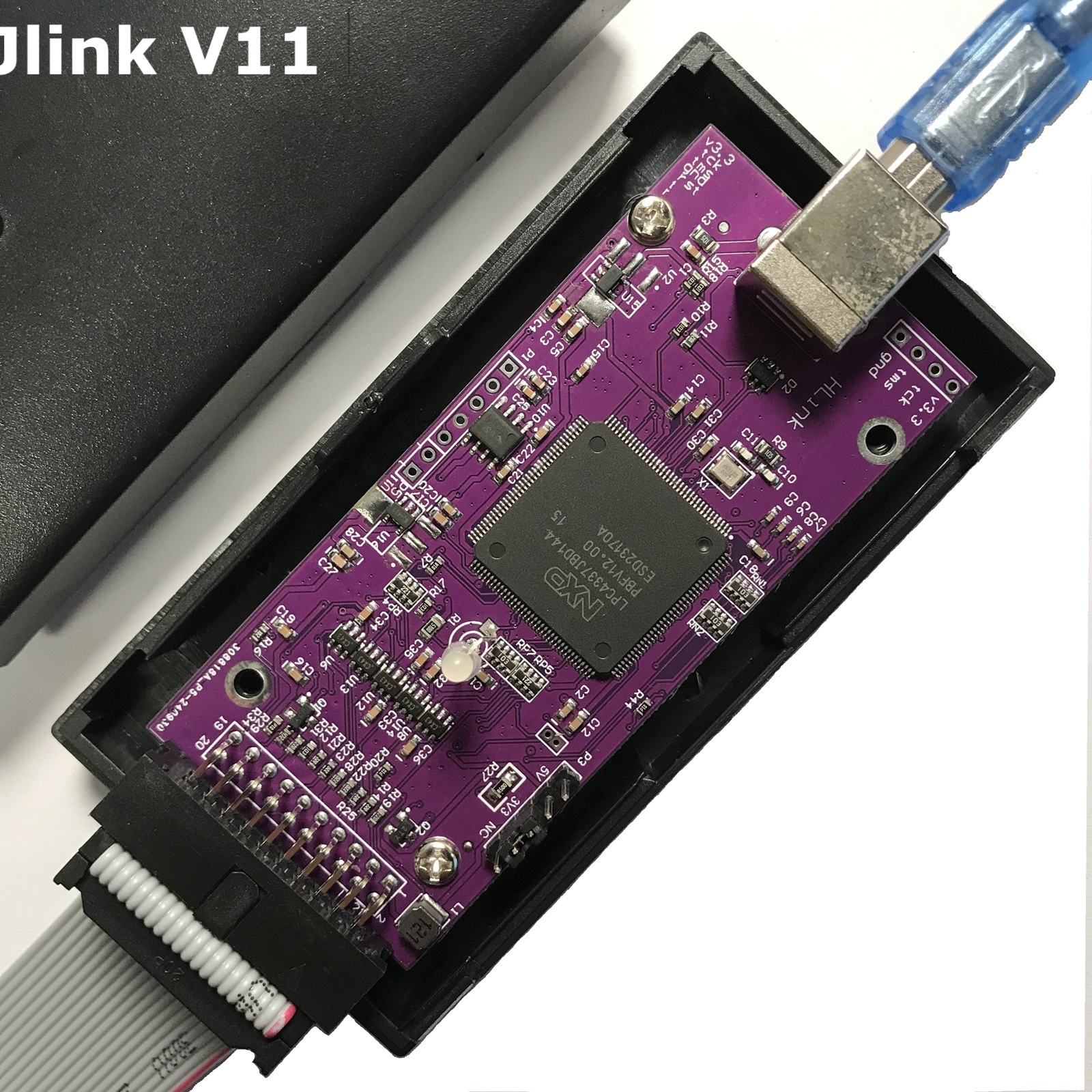 High Speed For J-Link JLink V9 USB JTAG ARM Emulator Debugger For J-Link V11 Jlink V11 Emulator STM32F103C8T6 STM MCU