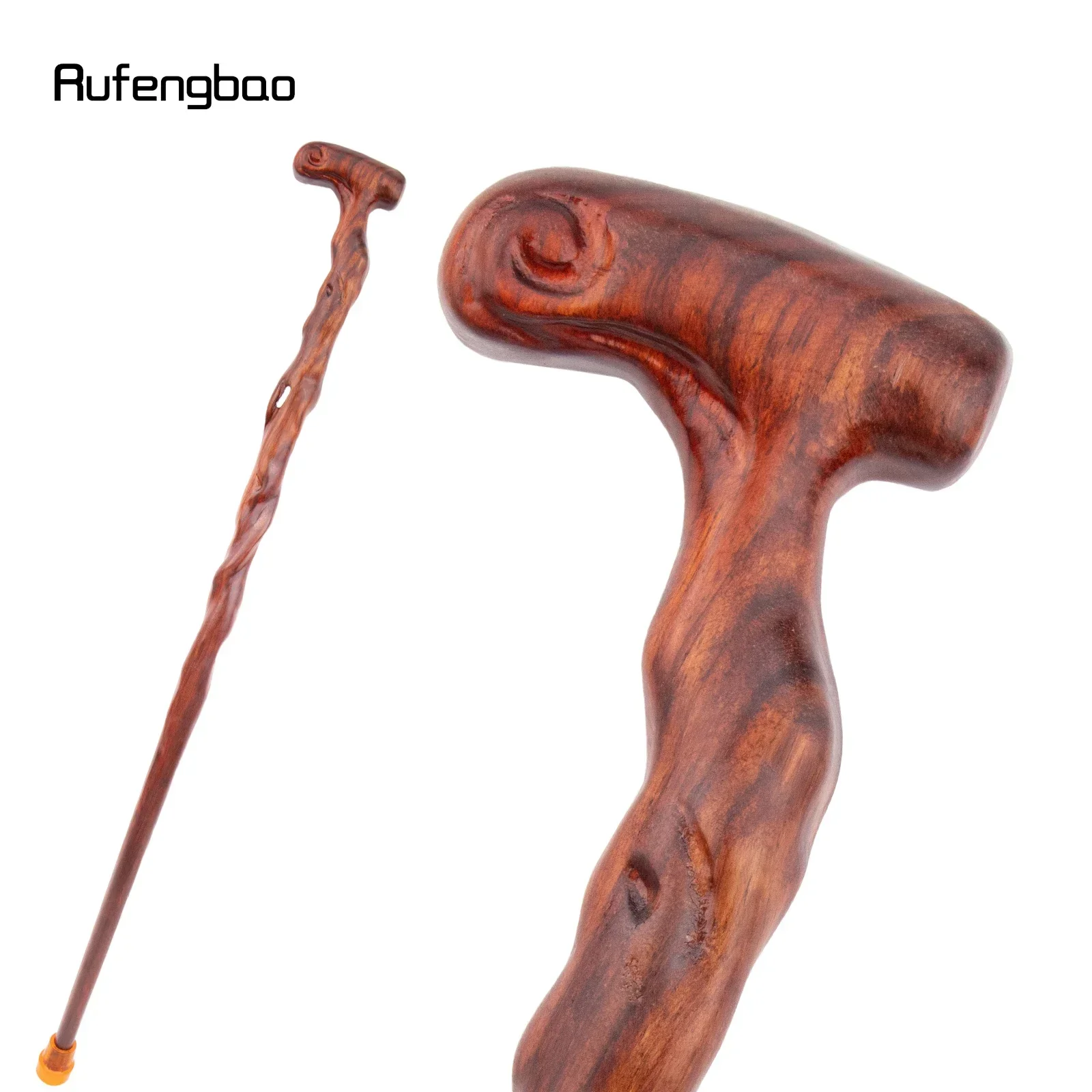 Árvore vermelha videira de madeira única articulação moda bengala decorativa cospaly cana halloween maça muleta varinha crosier 93cm