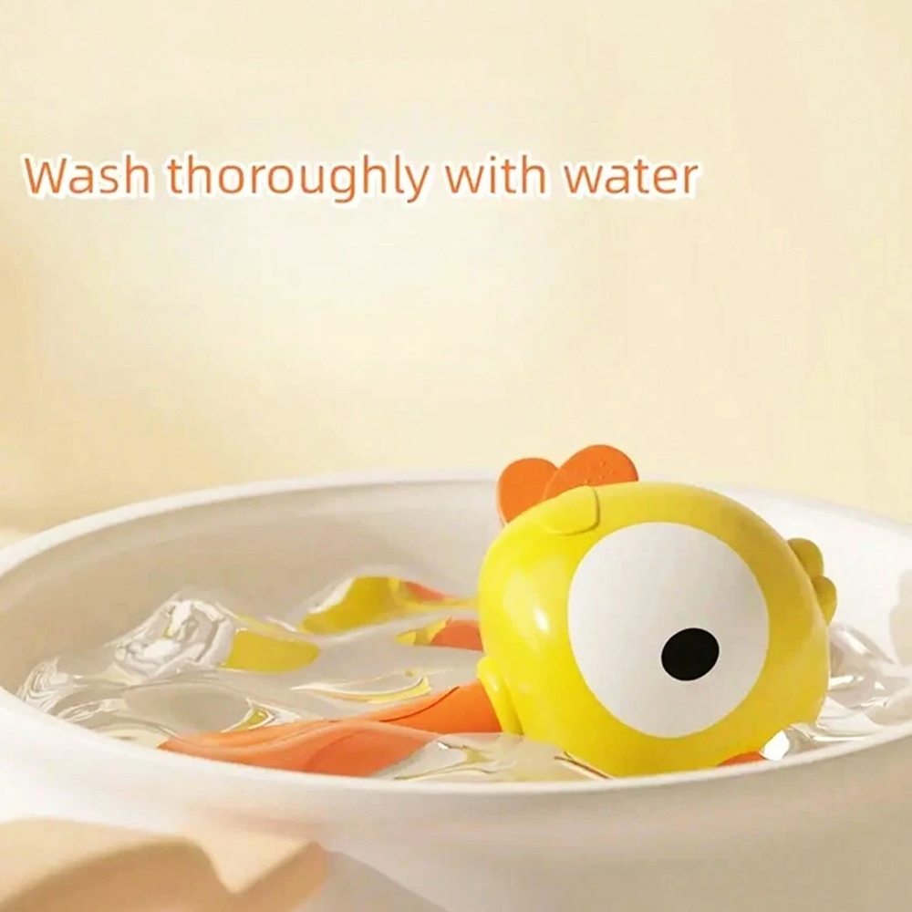 Cartoon Rattle, Newborn Sensory Grasp Toy, Chew-Safe Early Ed Handbell for Xmas & Bday Gifts