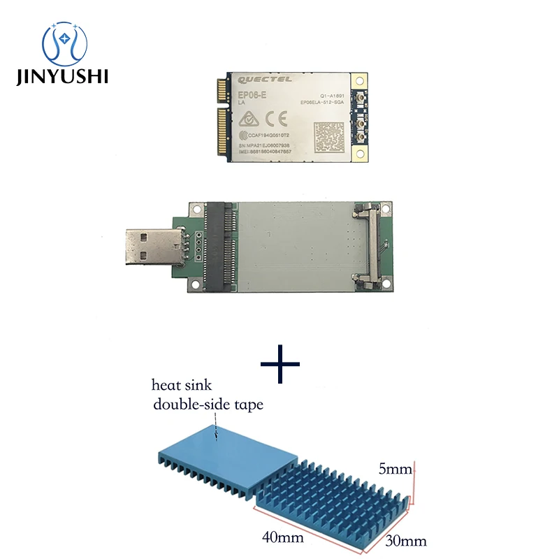 Quectel EP06-E Với USB Adapter SIM Khe Cắm Thẻ EP06 Series Không Giả 100% Mới Chính Hãng