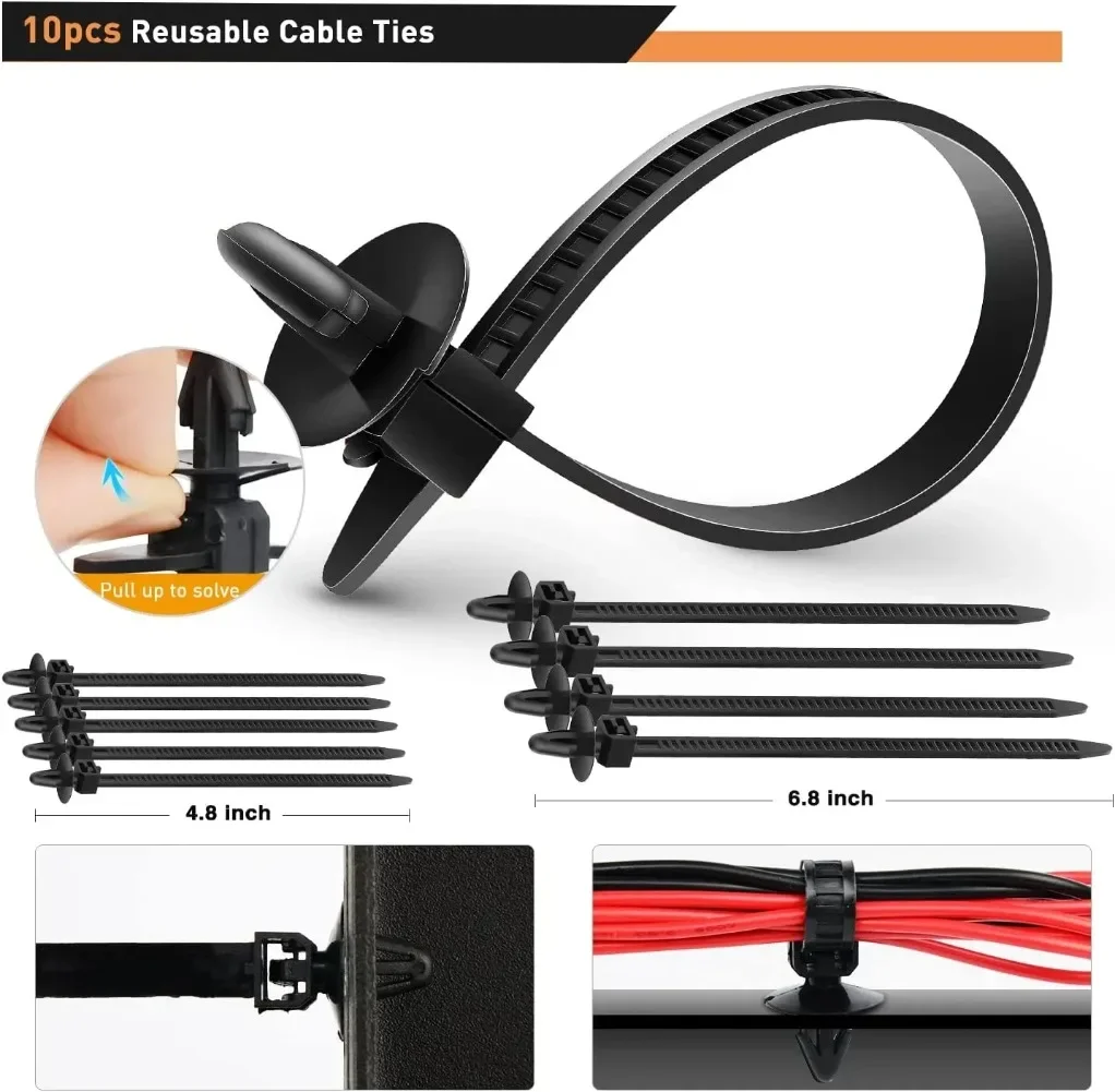 680 Stuks-100 Stuks Auto Bevestigingsclip Wit Voertuig Houder Bevestiger Bumper Clip Auto Spatbord Punter Klinknagel Deur Trim Houder