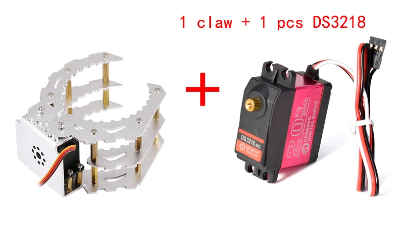 170mm Metall halterung Greifer Manipulator Klauen klemme Roboterarm für Arduino Roboter DIY Kit mit mg996 mechanischen Greifer Klaue Kit
