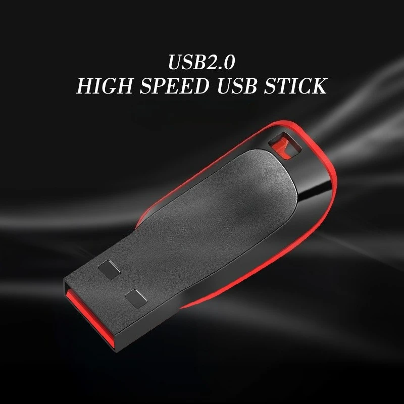 Metall USB-Flash-Laufwerk 128 GB Werbegeschenk Memory Stick Pen Drive 64 GB 32 G Schwarz Pendrive Echte Kapazität USB-Stick für Computer 8G