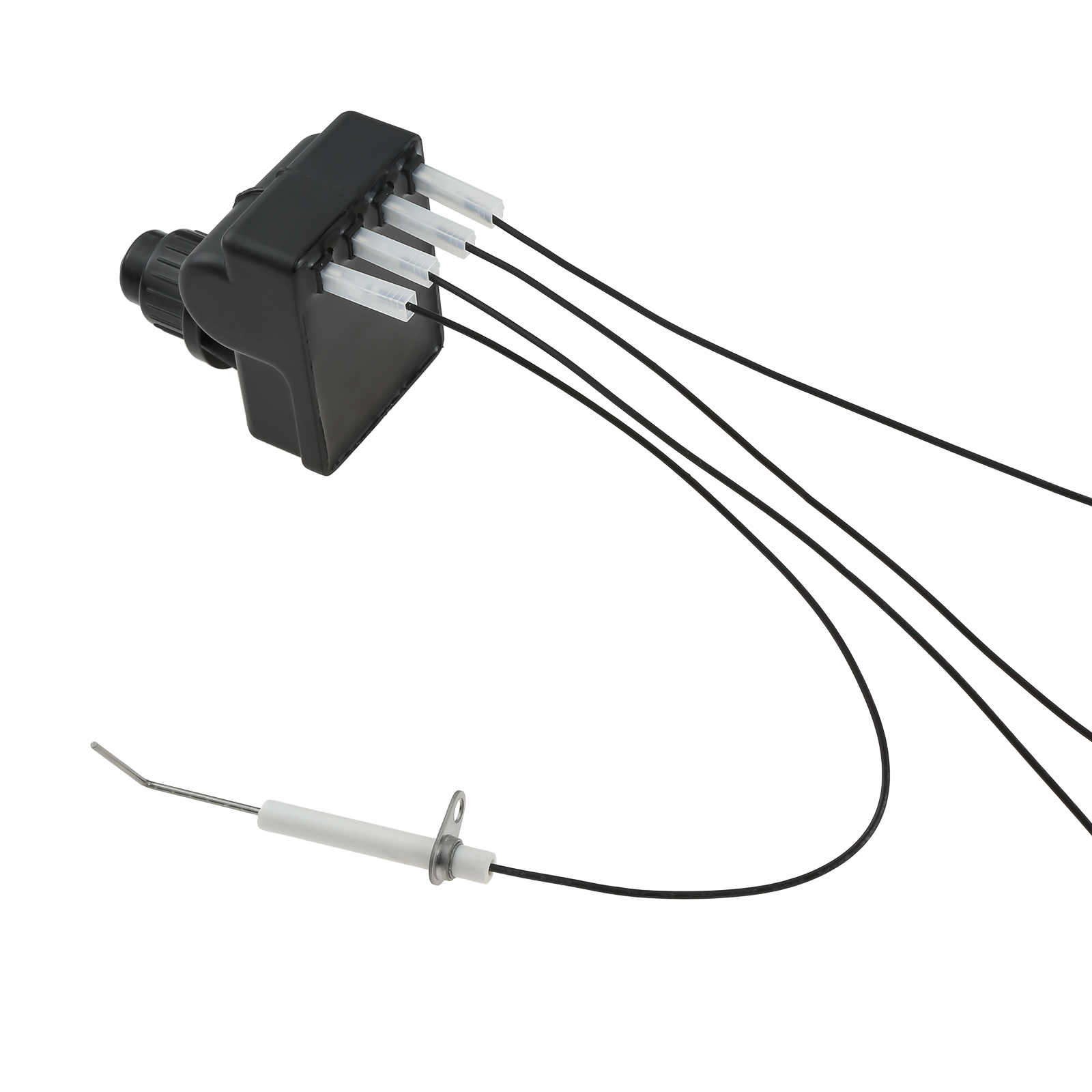 AA-Batterie-Druckknopf-BBQ-Zünder mit 4 Elektroden-Zünder-Draht, passend für Blackstone 28 Zoll Propan-Grill-Zünder-Set