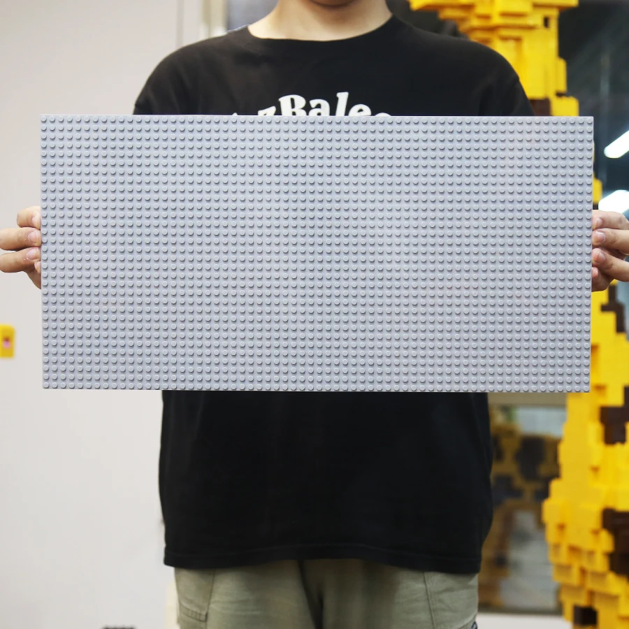1pcs32 * 64 holes single layer classic block base plate, DIY assembly block wall compatible brand toys Birthday gift gift