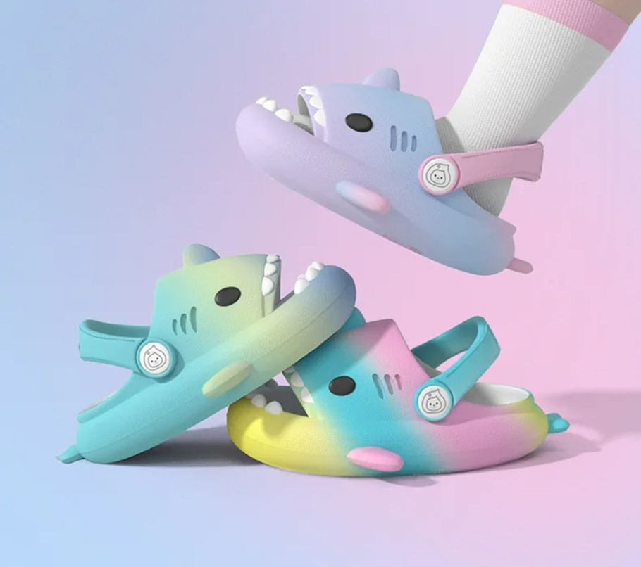 Crestar รองเท้าแตะสำหรับเด็ก, ฤดูร้อนแฟชั่นเด็กหญิงเด็กชายรองเท้าใส่ในบ้านลายการ์ตูนน่ารักรองเท้าแตะนุ่มสำหรับกลางแจ้งรองเท้าเดินชายหาดกันลื่น