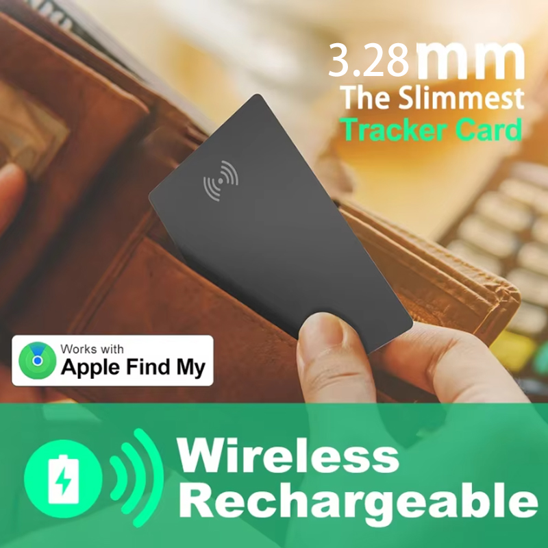 Cargador inalámbrico, tarjeta de seguimiento de carga, billetera, localizador GPS, mini etiqueta inteligente para teléfono para dispositivo Apple, encontrar mi airtag, reemplazo de artículo
