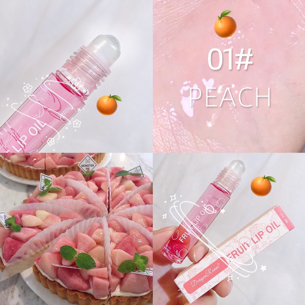 Rossetto idratante gocciolante Olio per labbra idratante liquido alla frutta e karitè