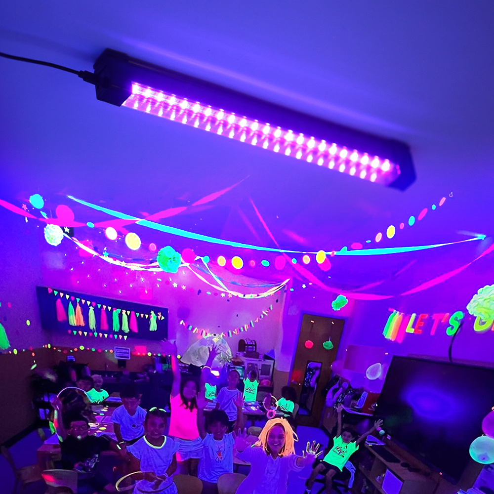 2個/ロット 5W USB UV LED ブラックライト T8 ブラックライトバー 395nm 400nm 蛍光灯 パーティー ディスコ T8 チューブ UVストリップライト 紫外線ランプ