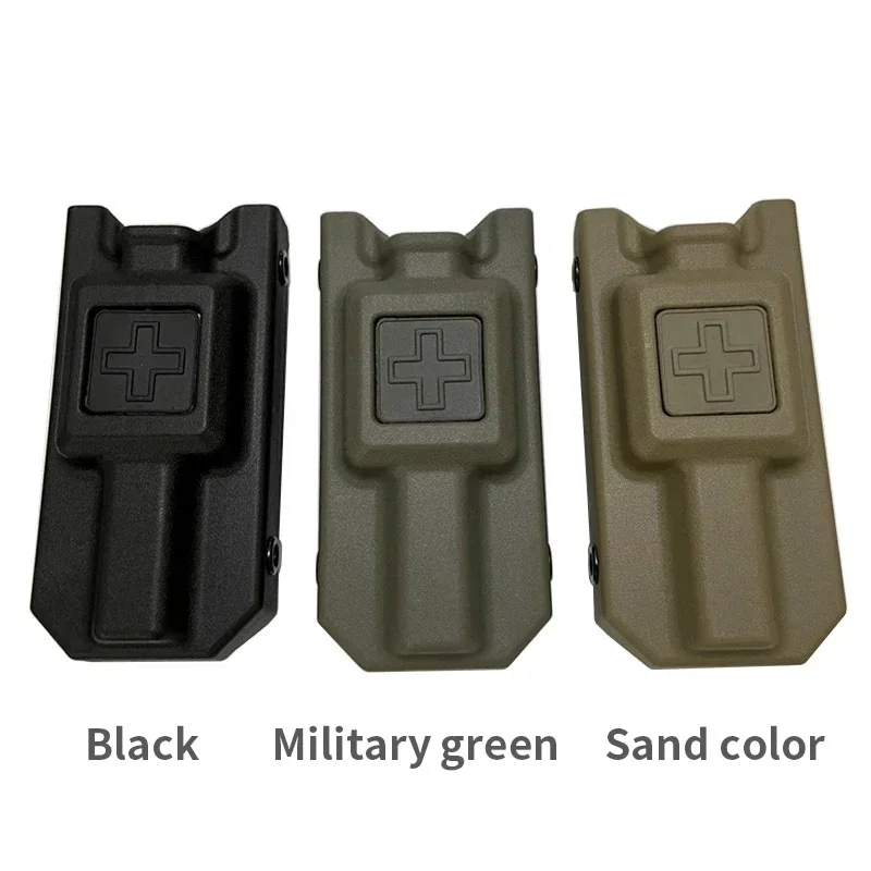 Tactical EDC Tourniquet Holder Case Storage Box Quick Pull For IFAK MOLLE Combat First Aid