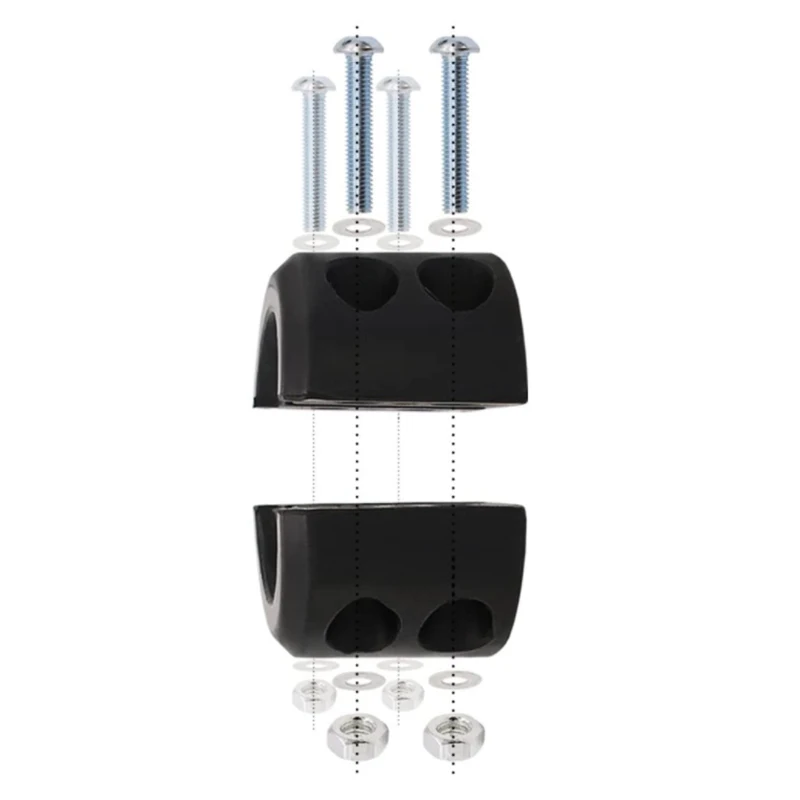 Accessoires voor automodificatie Lierhaakstopper Kabelbeschermer Rubberen plug voor terreinwagens