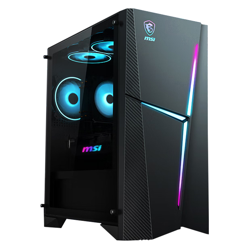 Trident RS AMD Ryzen R5 7500F/RX6750GRE 10G/16G/512G Game Designer Desktop Computer Host DIY Full Set
