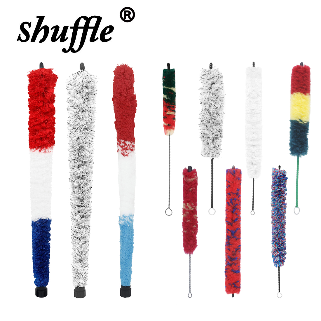 Cepillo para saxofón, clarinete, flauta, Piccolo Tenor Alto, herramientas de limpieza, instrumentos musicales coloridos, accesorios de limpieza