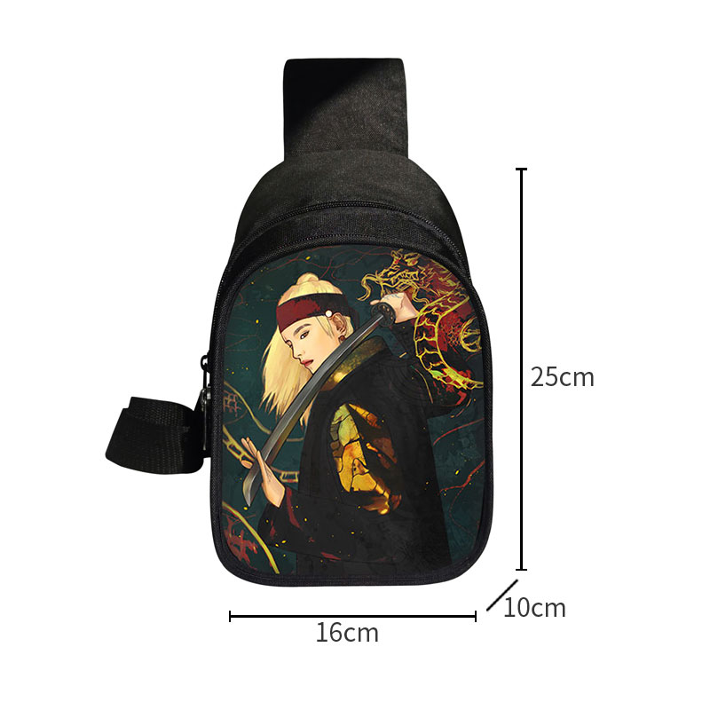 Bolso de pecho estilo coreano AGUST D Kpop D2 Daechwita, bandolera para viaje, soporte para teléfono, Suga Min Yoongi