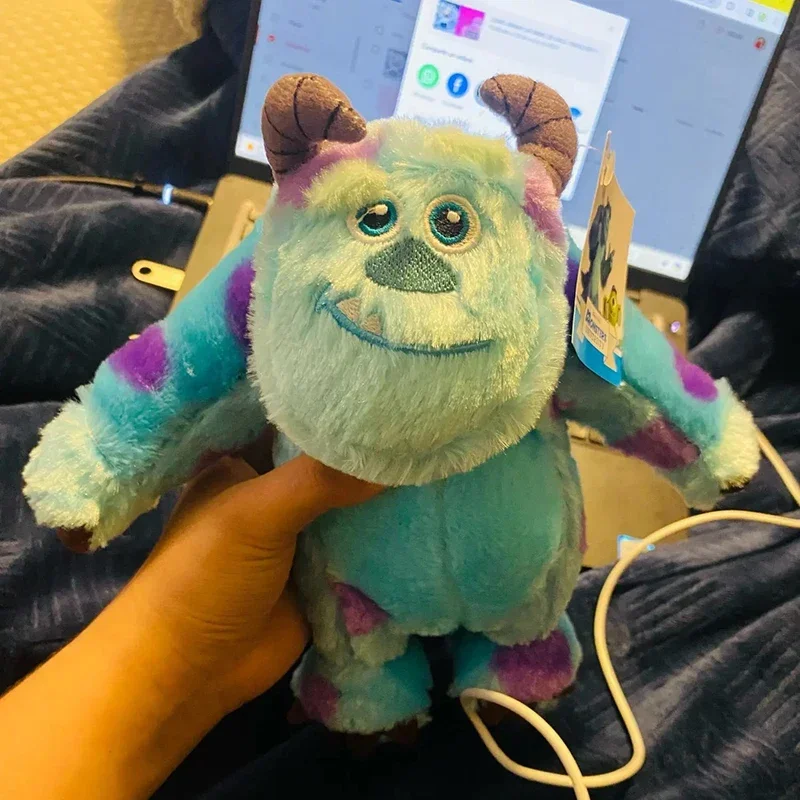 23/30cm Kawaii Sulley Disney Monsters Inc Pluszowe zabawki Śliczne wypchane lalki Pixar Anime Zwierzęta dla chłopca Prezent urodzinowy dla dziewczyny