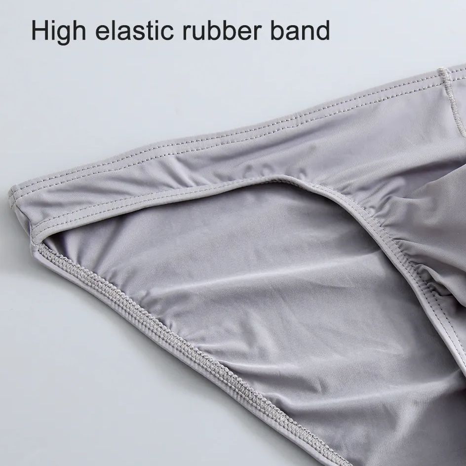 3-delige herenondergoed slips nylon voor mannen Ardennen met zakje hombre slips rood jongens pack lot ademend en sexy mannelijk slipje