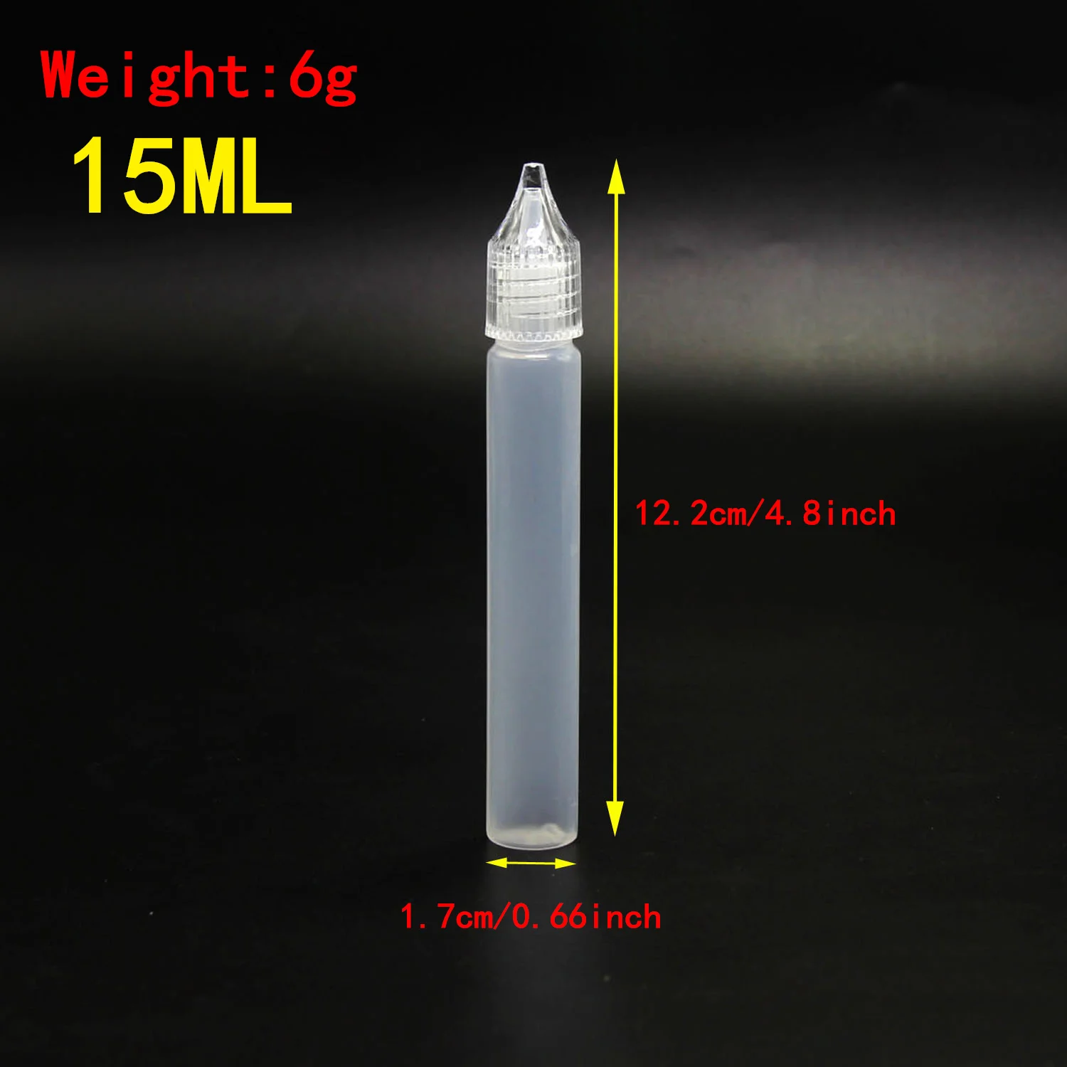 10/15/30/50ml Plastic Dropper Bottle Liquid Bottle Empty Long Slim Bottle Pen Shape Bottle For Ink Oil Pigment Container