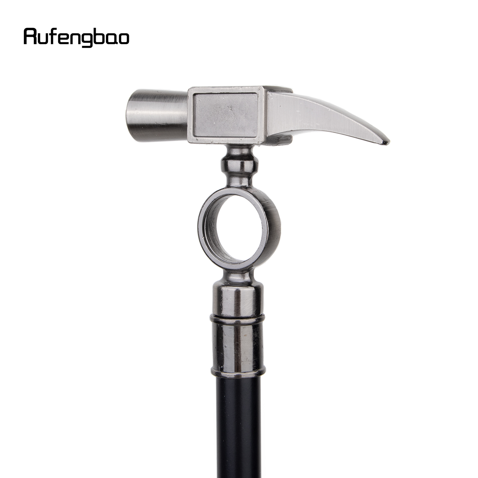 Bastón de martillo grande con placa oculta, bastón de moda de autodefensa, Cosplay de Halloween, bastón de vampiro de 93cm