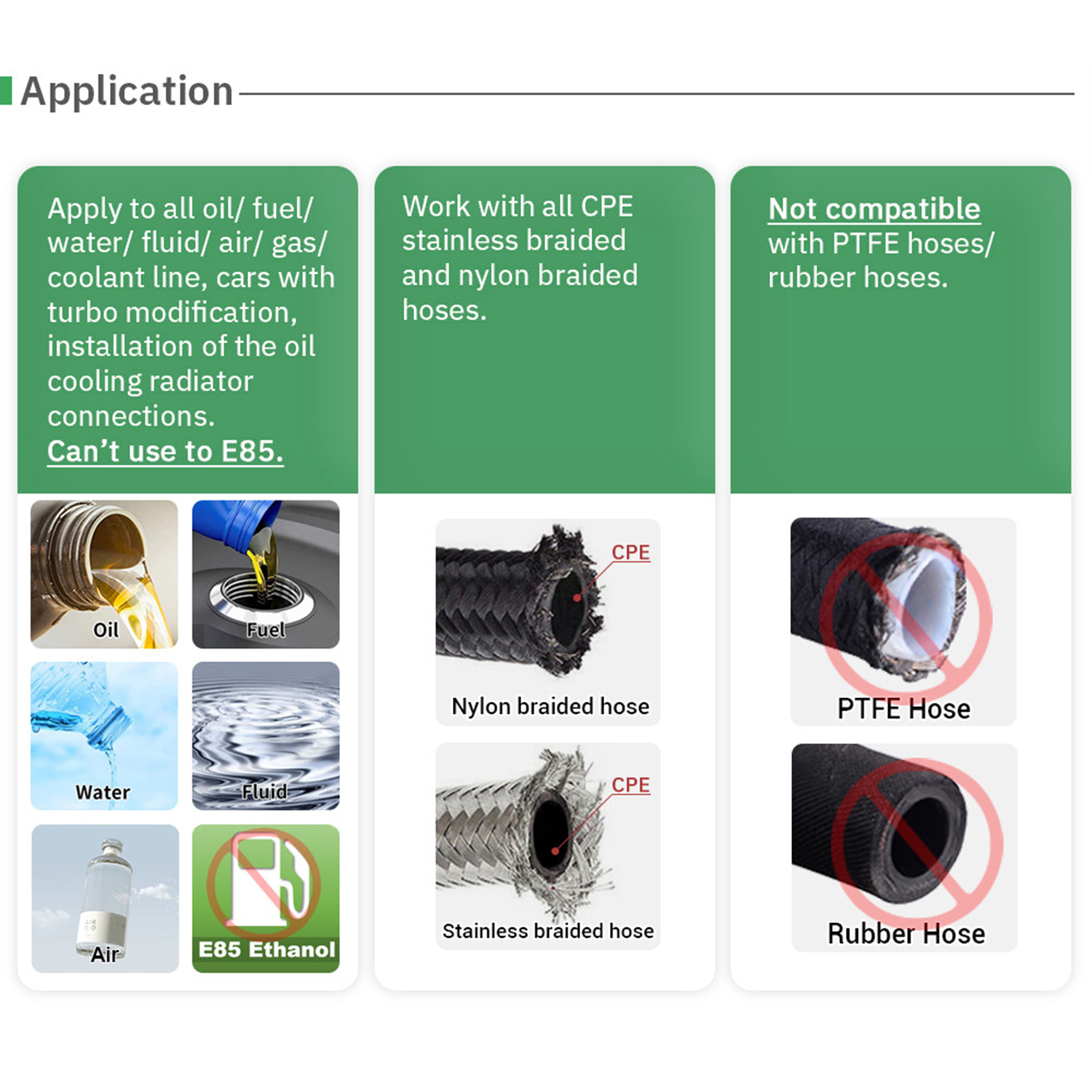 AN4 AN6 AN8 AN10 車のオイルクーラーキットアルミユニバーサル 0 °   45 °   90 °   180 °   編組オイル燃料ガスホーススイベルホース継手アダプター