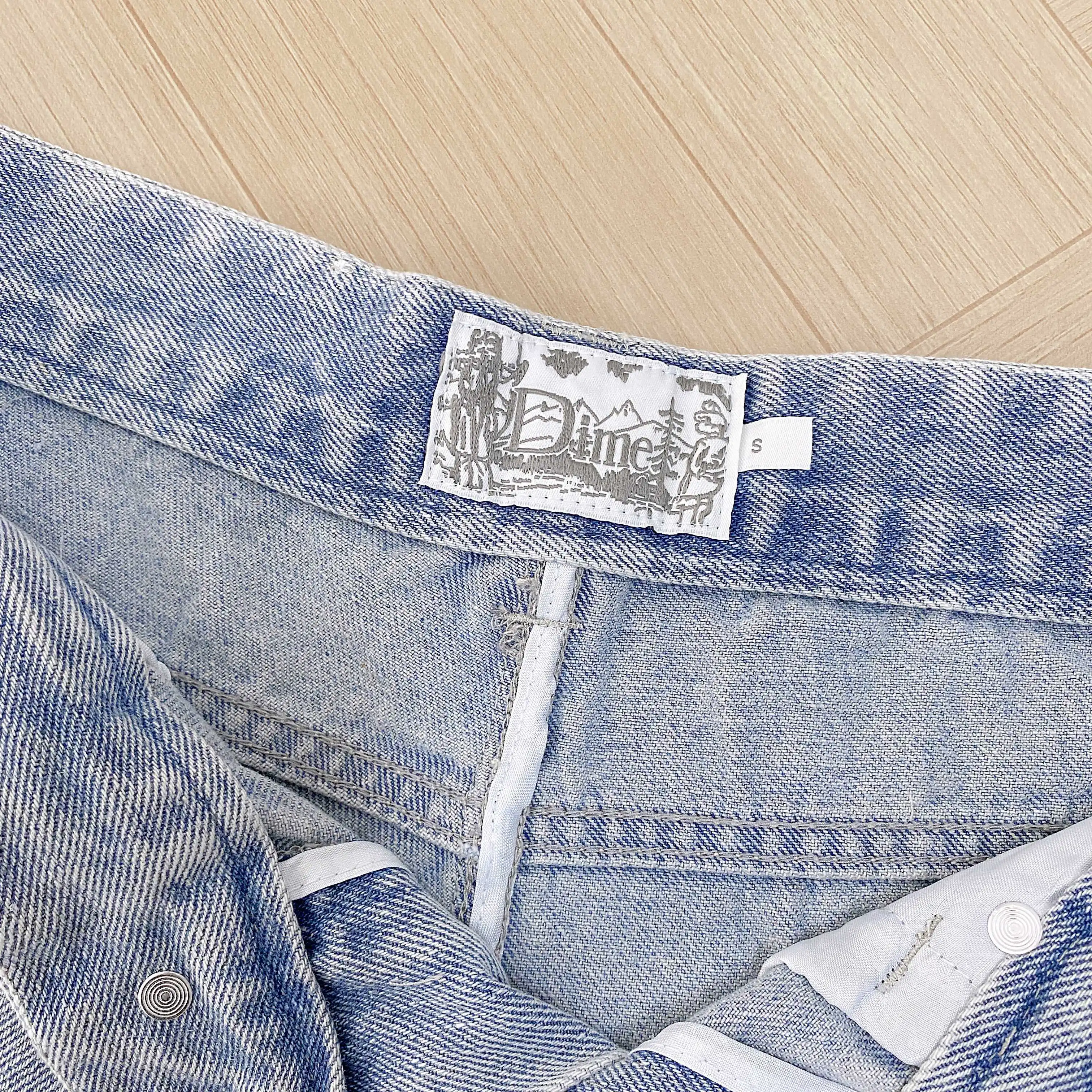 2025 Y2K Dime Jeans para hombres Dime Skate pantalones vaqueros holgados bordado Denim Simple Dime pantalones vaqueros de Mujer Hot traf hombres jean
