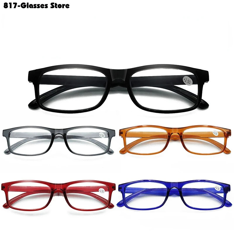 Gafas de lectura para hombres y mujeres mayores, presbicia, ultraligeras, antiluz azul, + 1,0 a + 4,0, superventas, 2023
