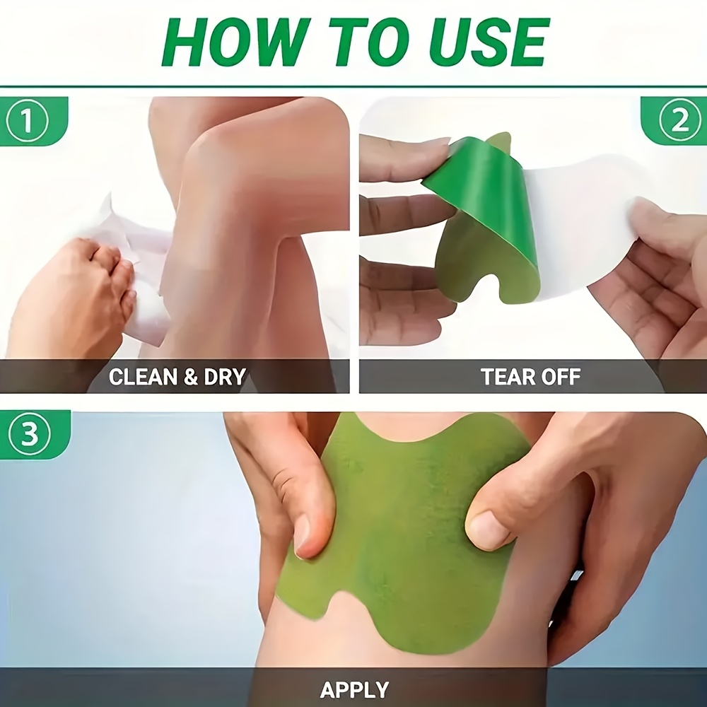 Parche para cuello, hombros y rodilla, parche térmico, parche para rodilla cálido de larga duración, 10/50/100 Uds.