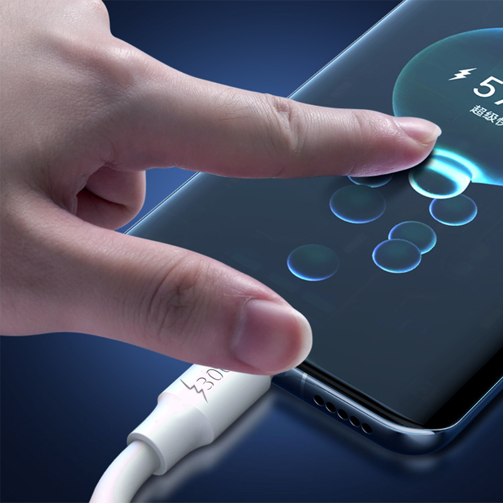 Sturdy Thick Type C/Mirco Cable 300W Super Fast Charging USB C Phone Charger Data Line for Android Samsung Xiaomi Type-C Wire