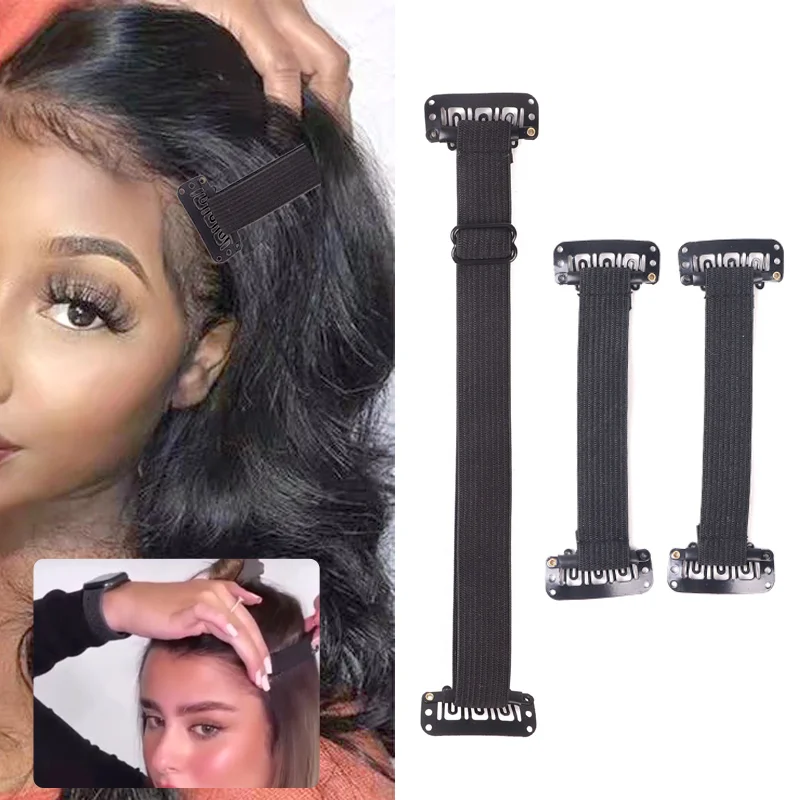 Banda antiarrugas, banda larga/corta, bandas de estiramiento facial con Clips para demostrar líneas finas y arrugas en cola de pez, fácil de usar