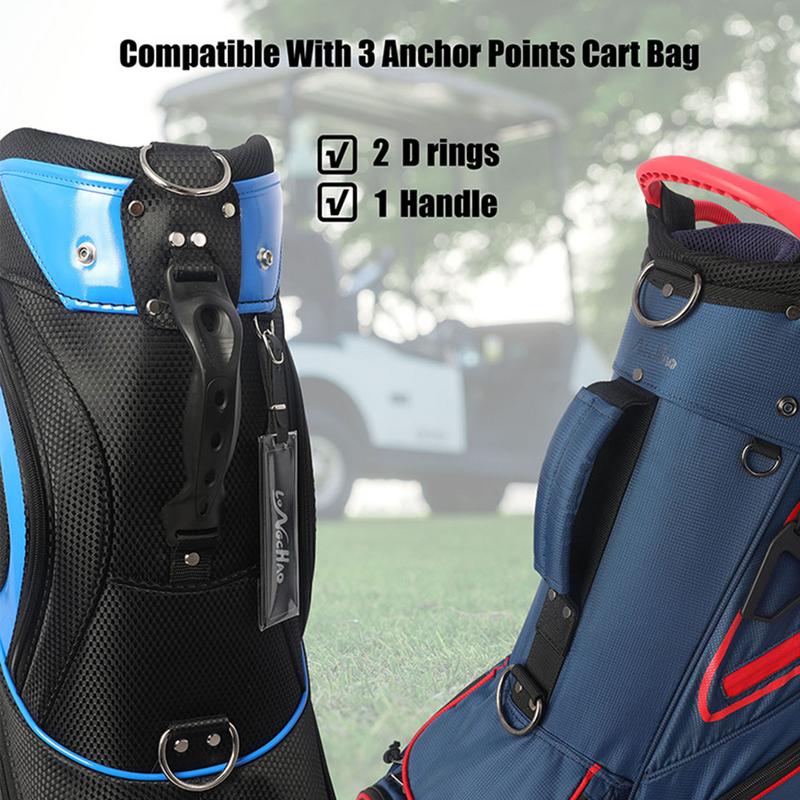 Golf Bag Straps Replacement Comfort Double Shoulder Adjustable Straps Nylon Backpack Straps Golf Stand Bag Shoulder Strap