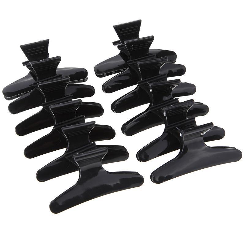12 pinzas para el cabello de mariposa profesionales, pinzas para el cabello de moda, utilizadas para peinar el cabello, adecuadas para mujeres