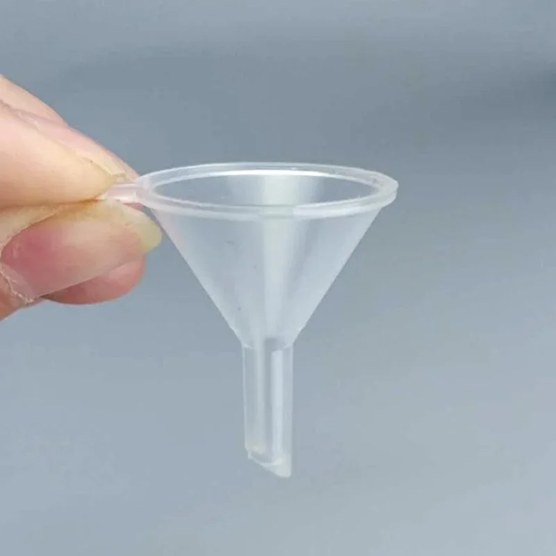 10 Mini Phễu Nhựa Nhỏ Phù Hợp Với Tinh Dầu Chai, Trống Rỗng Lipgloss Ống Nước Hoa