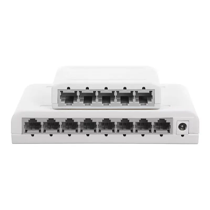 5/8 Poorten Ethernet Switch 10/100/1000Mbps Desktop Gigabit Netwerk Switch Adapter Rj45 Ethernet Switch Auto Mdi/Mdix Snelle Schakelaar