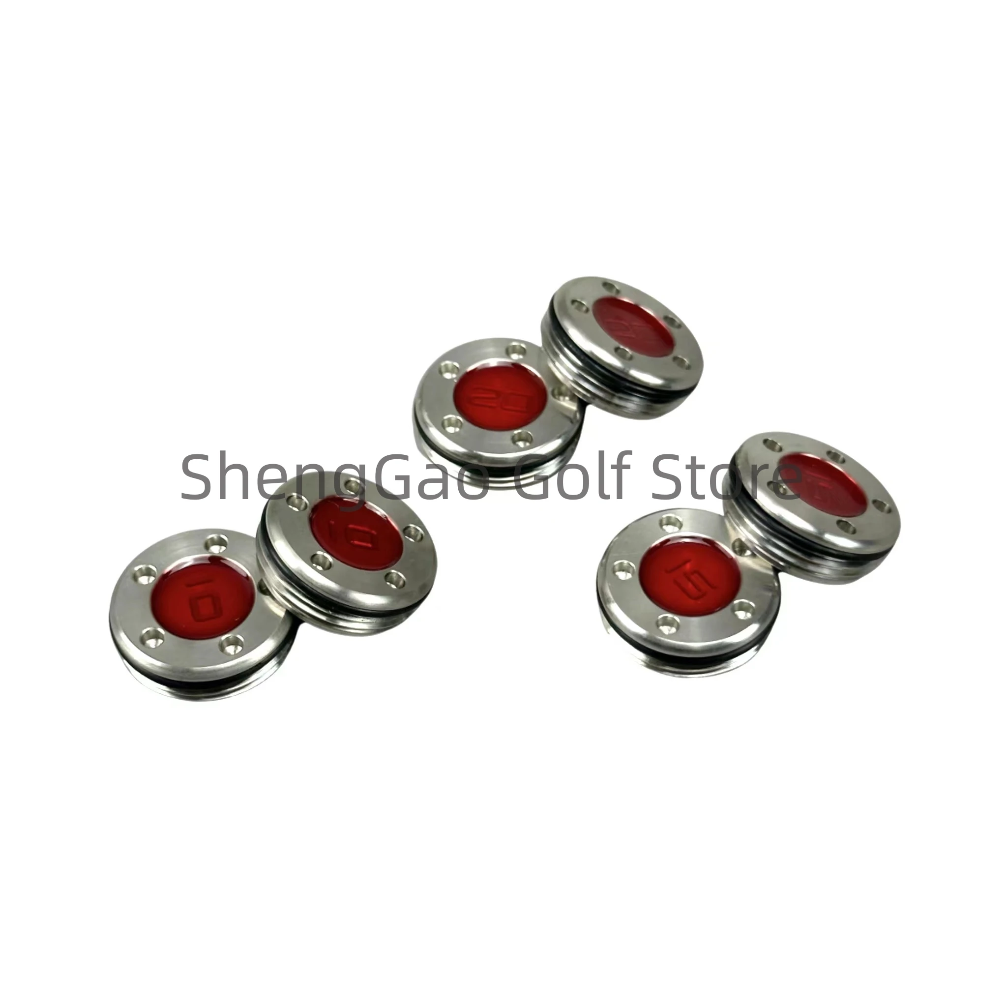 Golf Weight Custom Red Putter Screws Weights Compatible with Titleist Scotty Cameron 5g/10g/15g/20g/25g/30g/35g/40g/45g