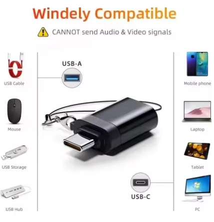 USB 3.0 To USB C OTG Adapter Type C Male To USB 3.0 Female Adapter OTG Converter For PC Computer Laptop Mac Xiaomi Smart Phone