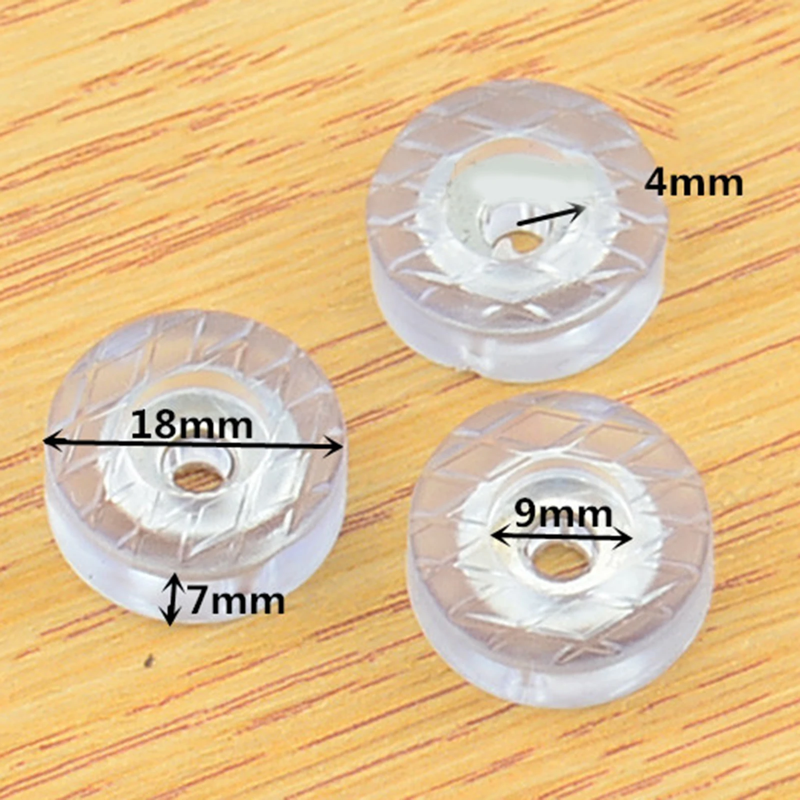 10ชิ้นแผ่นรองขาเฟอร์นิเจอร์ทำจากซิลิโคนทรงกลมแผ่นรองขาโต๊ะเก้าอี้โซฟาเฟอร์นิเจอร์ถ้วยเพื่อปกป้องพื้นไม้แข็ง