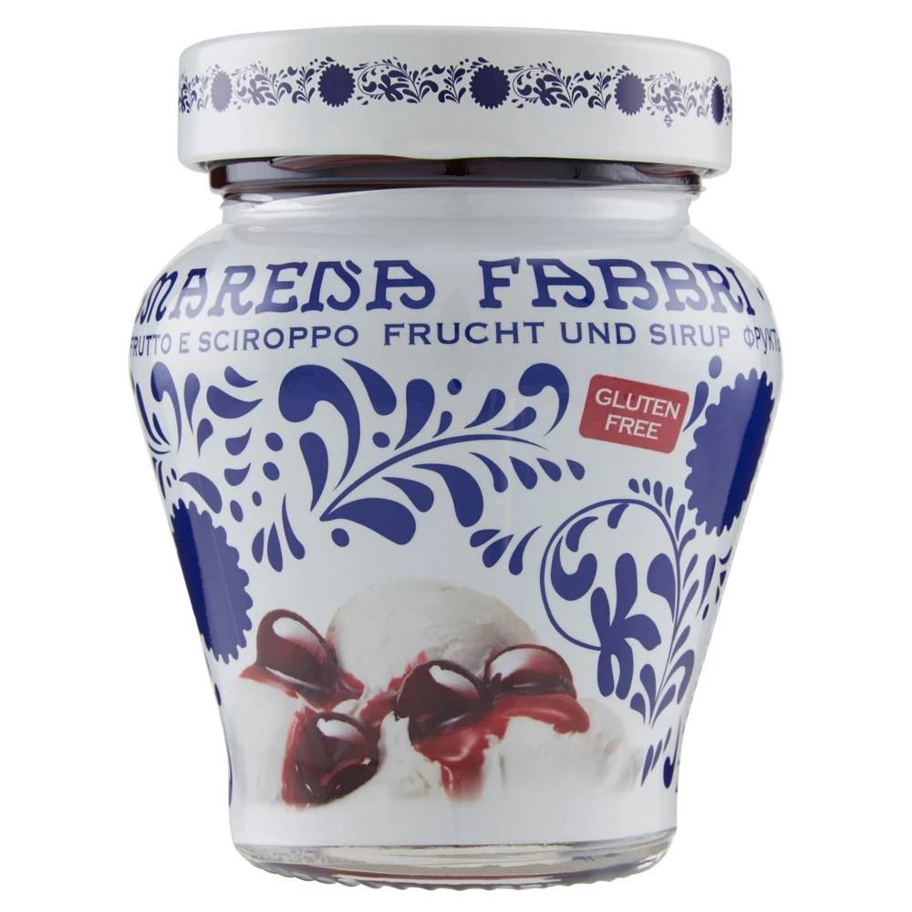 Włoskie wiśnie w syropie 600g - Fabbri